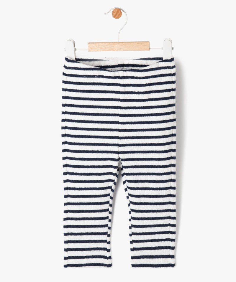 Legging en maille imprimée et texturée bébé garçon
